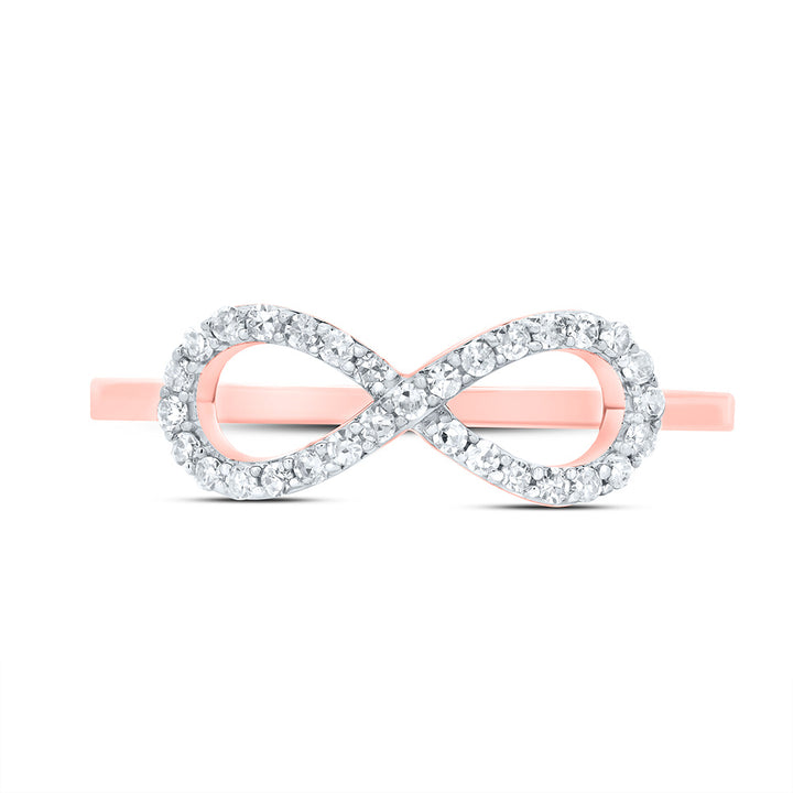 1/6CTW-DIA CN FASHION INFINITY RING 7 Daisy Joyeria