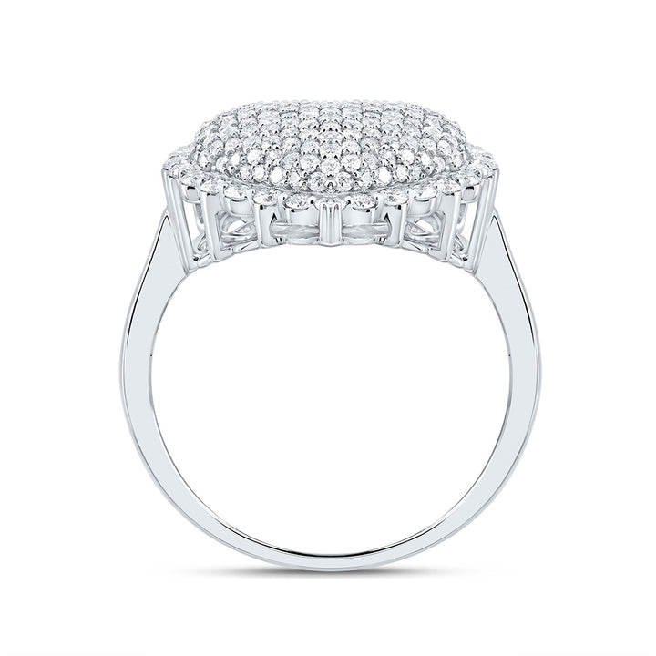 1CTW-NAT DIA CN FASHION HEART RING 7 Daisy Joyeria