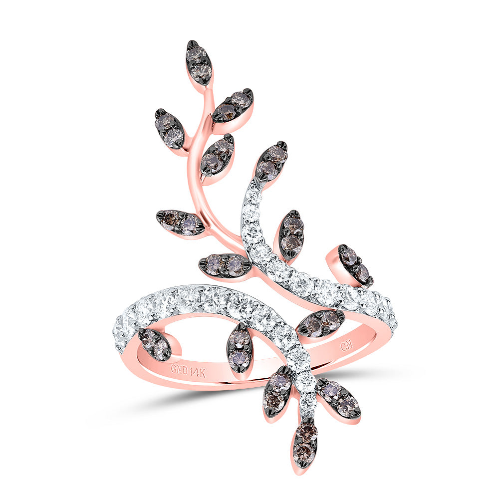 1CTW-NAT DIA CN COGNAC NATURAL FASHION RING 7 Daisy Joyeria