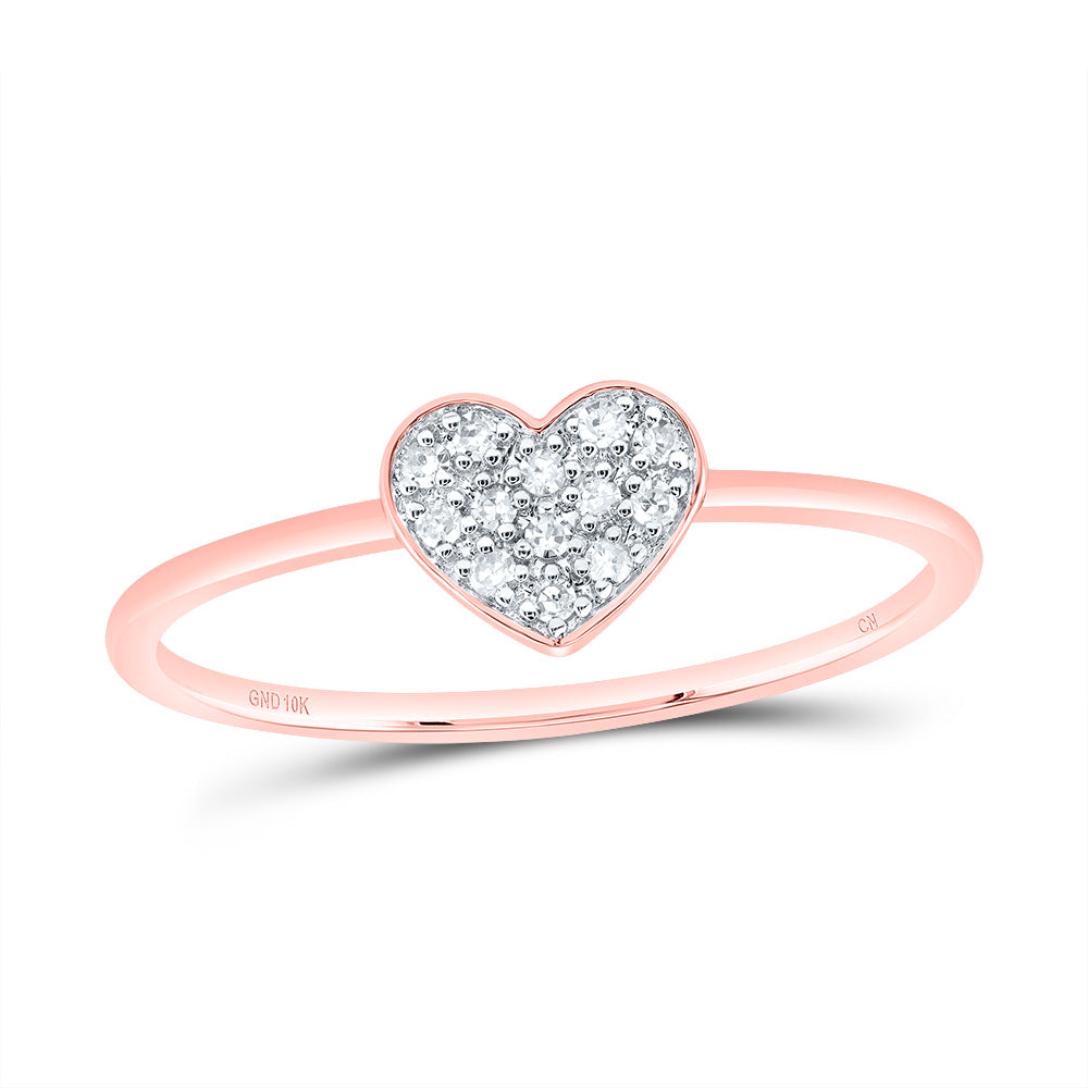 1/12CTW-NAT DIA CN GIFT HEART RING 7 Daisy Joyeria