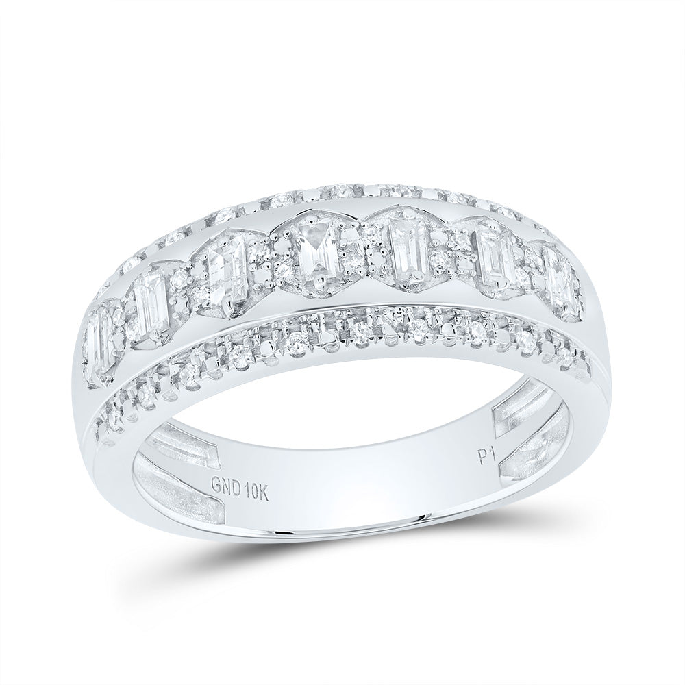 1 CTW-NAT DIA P1 ROUND TRIO RING 7 Daisy Joyeria