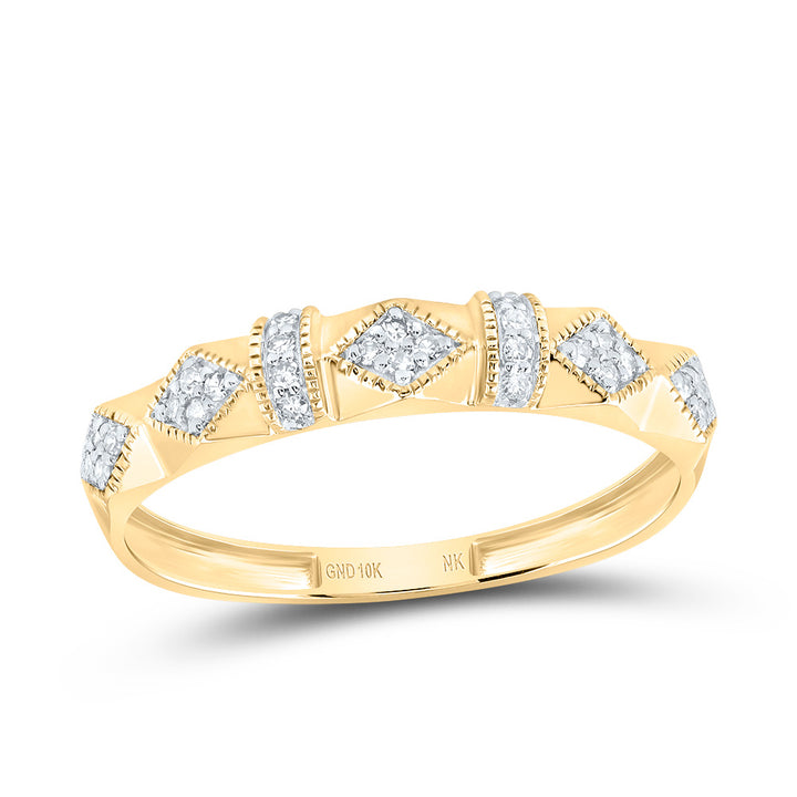 3/8CTW-DIA NK ROUND TRIO SET 7 Daisy Joyeria