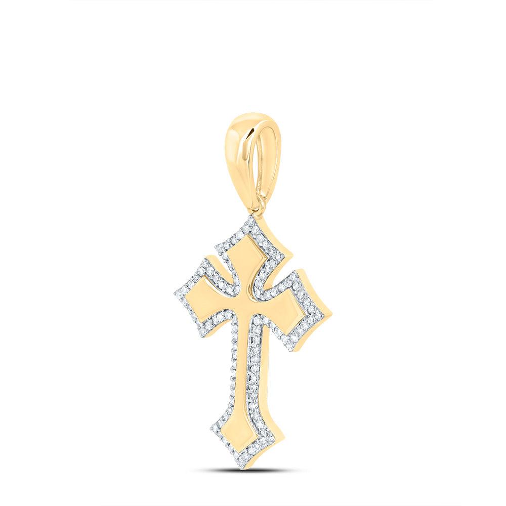1/3CTW DIA NK FASHION CROSS PENDANT Daisy Joyeria