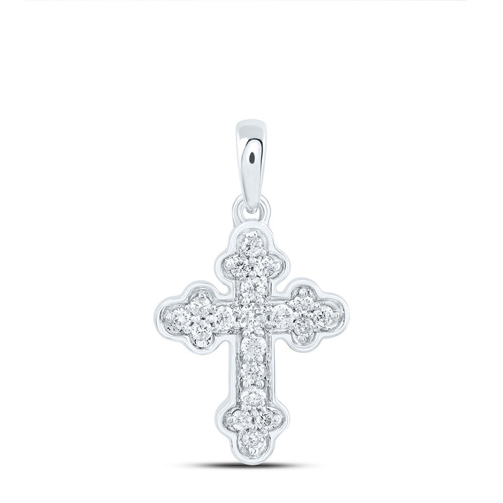 1/8CTW-DIA CN GIFT CROSS PENDANT Daisy Joyeria