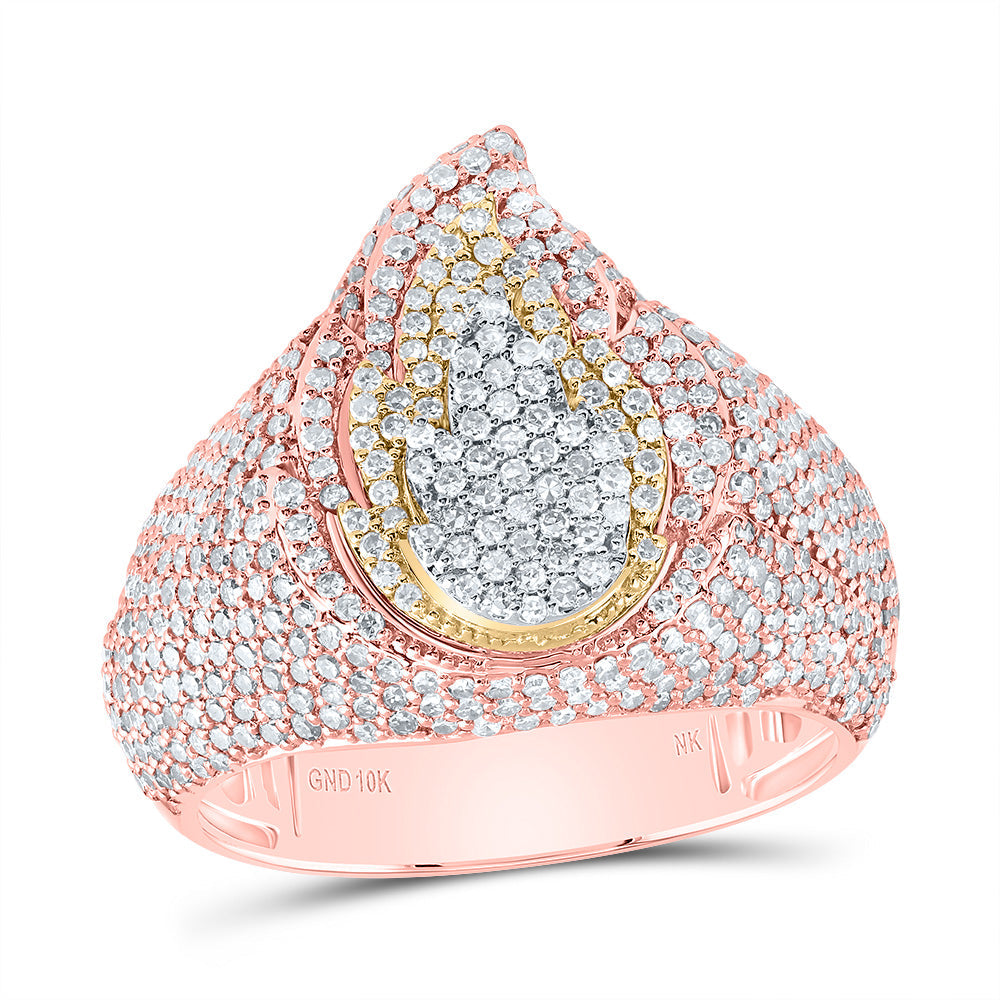 1 7/8CTW-DIA NK MENS RING 10 Daisy Joyeria