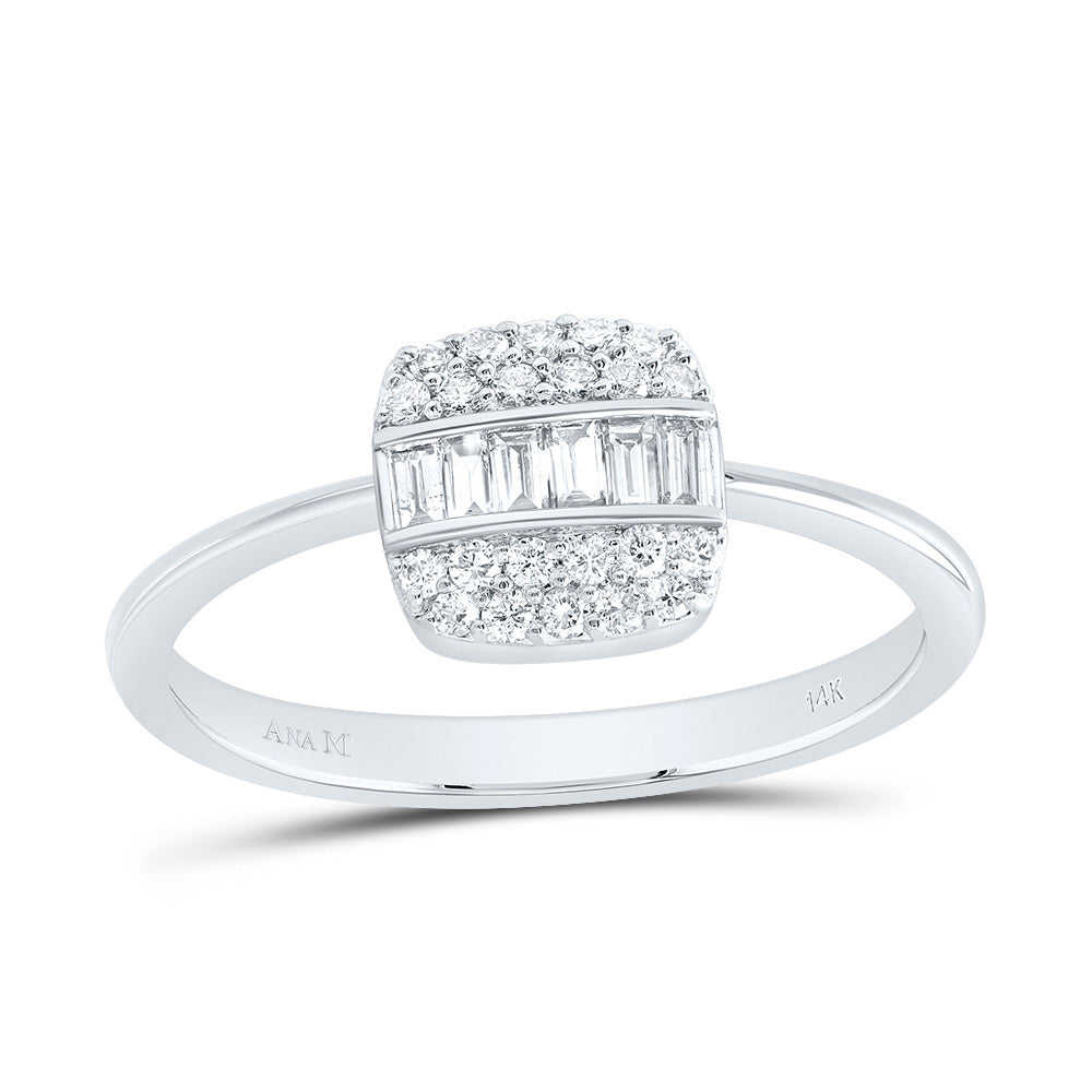 1/3CTW-NAT DIA ANA M FASHION CUSHION RING 7 Daisy Joyeria