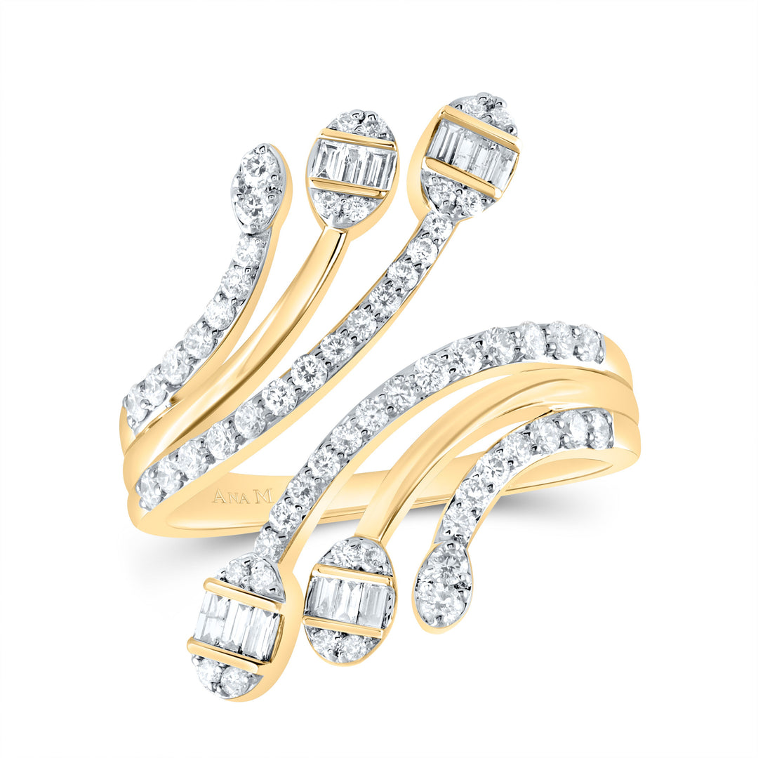 3/4CTW-DIA ANA M FASHION RING 7 Daisy Joyeria