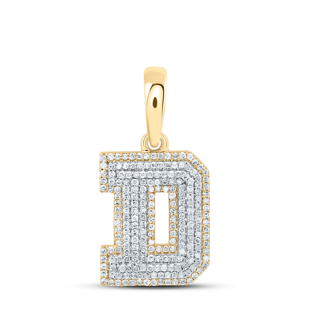 5/8CTW-DIA P1 GIFT INITIAL "D" PENDANT Daisy Joyeria