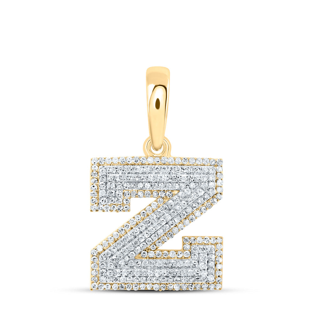 3/4CTW-DIA P1 GIFT INITIAL "Z" PENDANT Daisy Joyeria