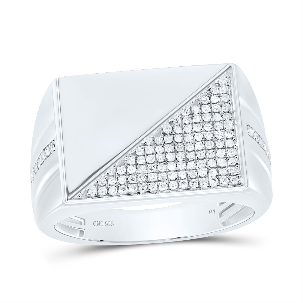 1/3CTW-DIA P1 MEN'S RING Daisy Joyeria