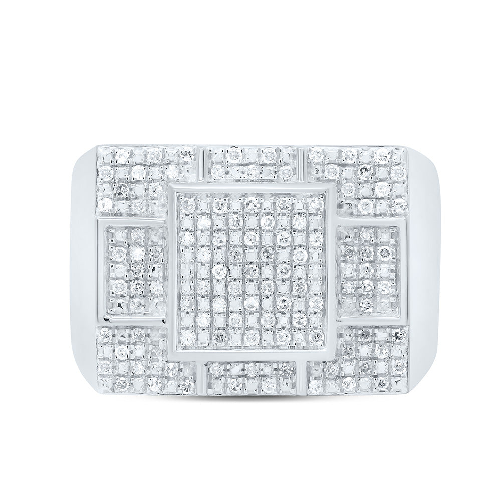 3/8CTW-DIA P1 MEN'S RING Daisy Joyeria