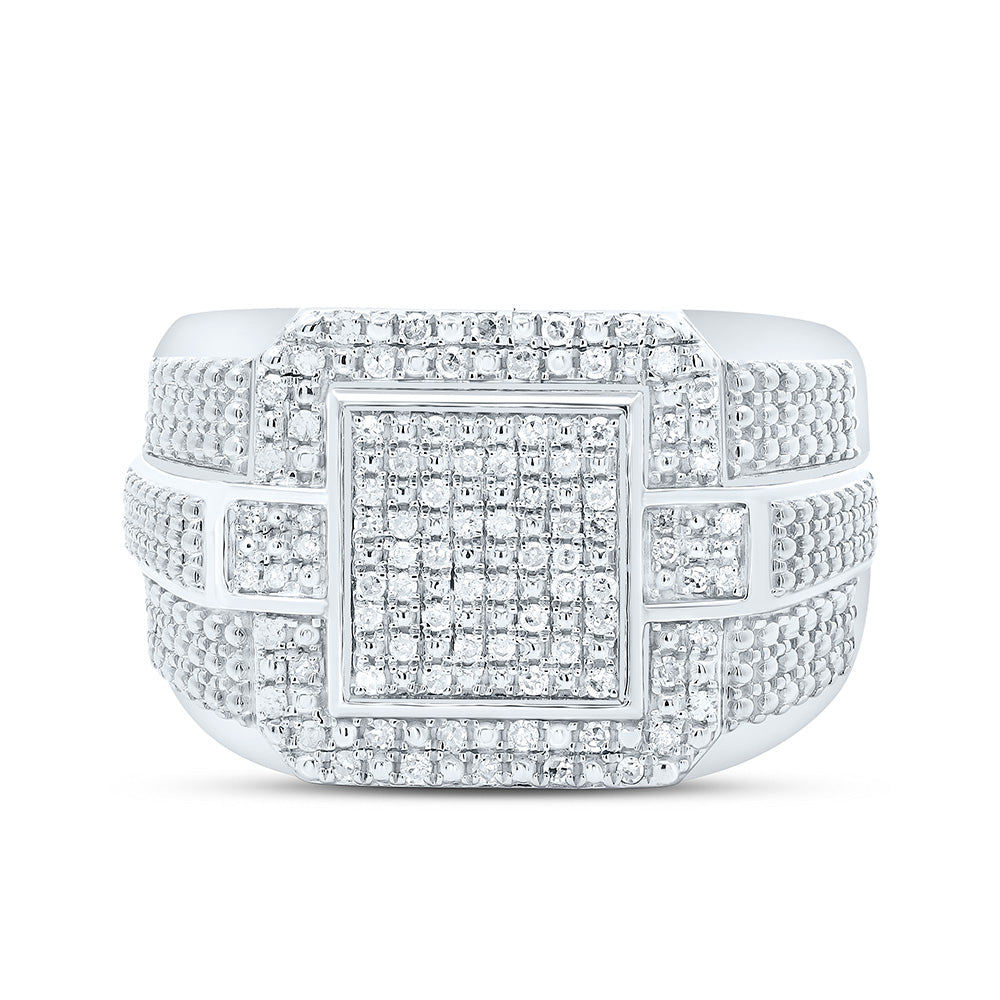 1/3CTW-DIA P1 MEN'S RING Daisy Joyeria
