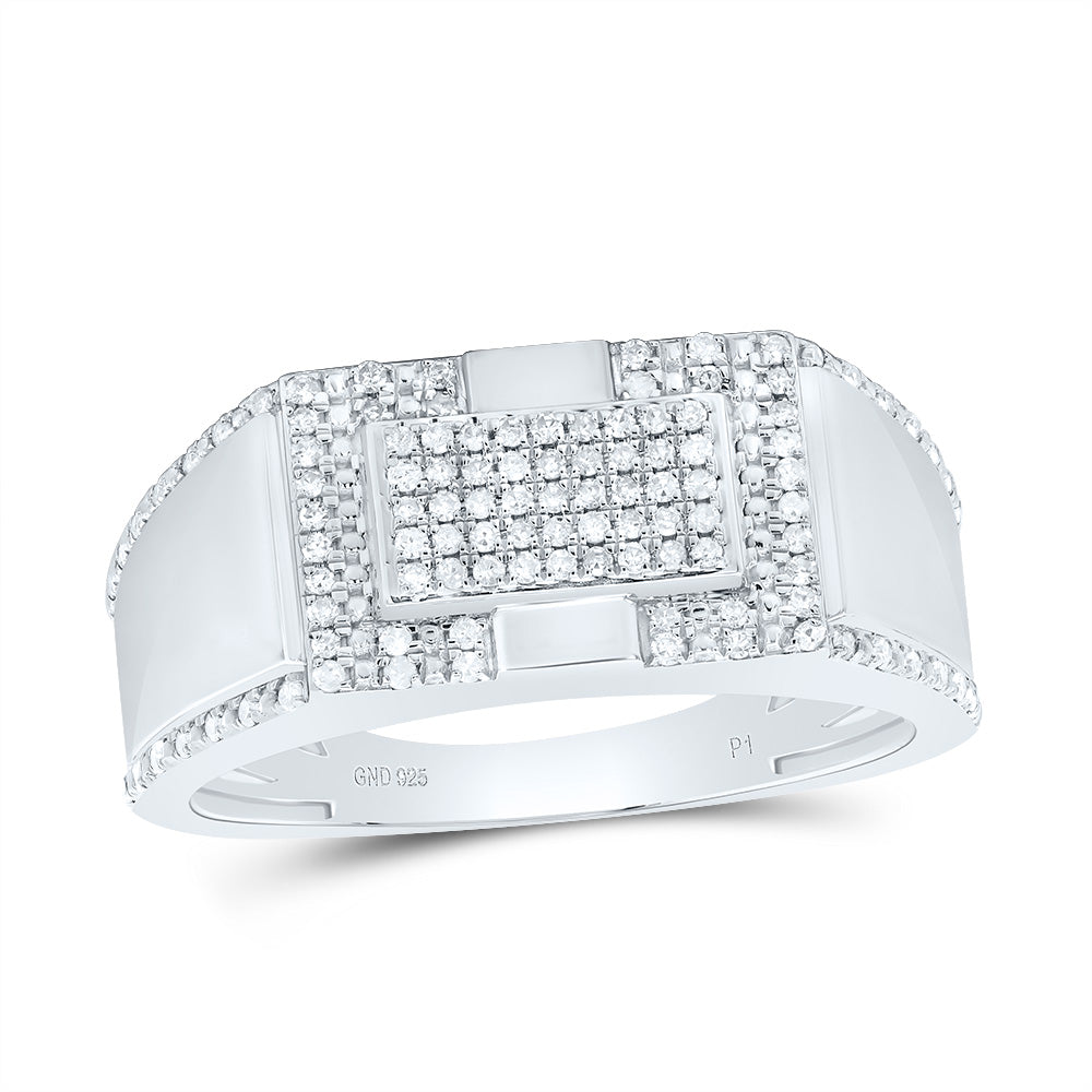 1/3CTW-DIA P1 MEN'S RING Daisy Joyeria