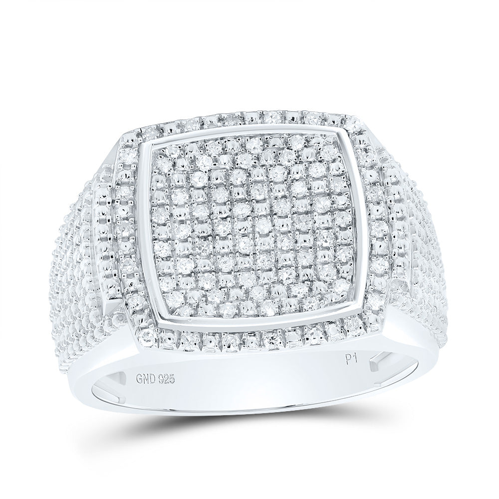 3/8CTW-DIA P1 MEN'S RING Daisy Joyeria