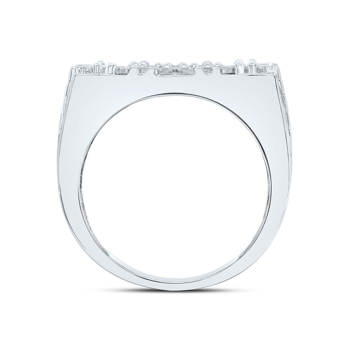 1/4CTW-NAT DIA P3 MEN'S RING Daisy Joyeria