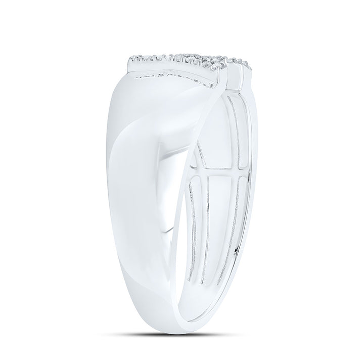 1/20CTW-NAT DIA P1 GIFT INITIAL "Y" LADIES RING Daisy Joyeria