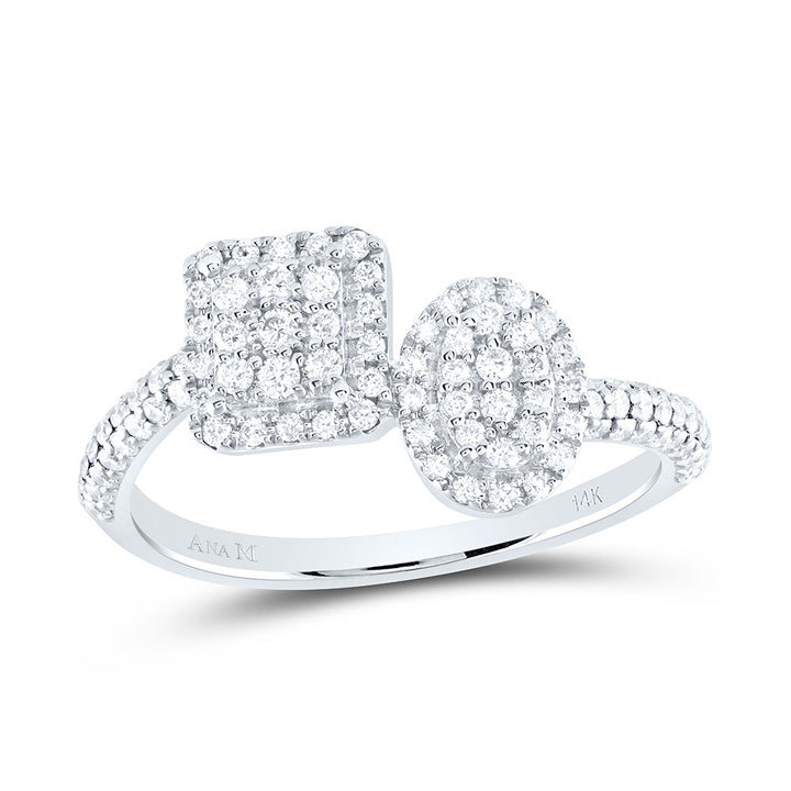 1/2CTW-NAT DIA ANA M FASHION RING Daisy Joyeria