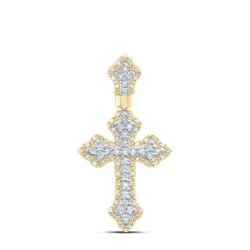 1/3CTW-NAT DIA P1 GIFT CROSS PENDANT Daisy Joyeria