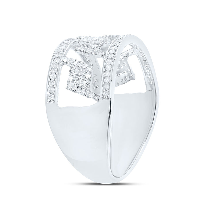 3/8CTW-NAT DIA P1 GIFT MENS RING Daisy Joyeria