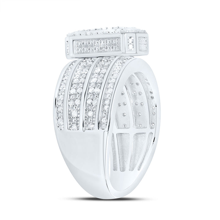 1/2CTW-NAT DIA P3 GIFT EMERALD RING Daisy Joyeria