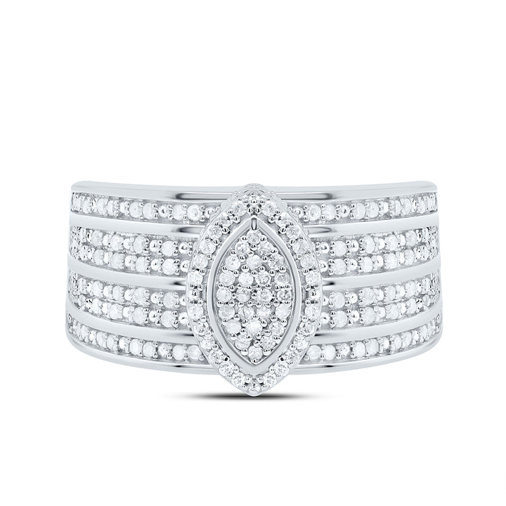 1/2CTW-NAT DIA P3 GIFT MARQUISE RING Daisy Joyeria