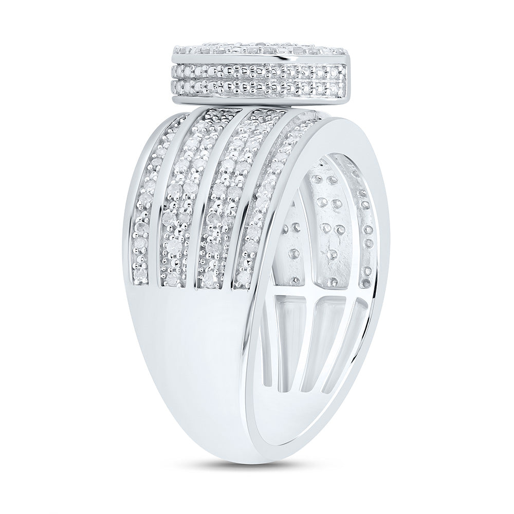1/2CTW-NAT DIA P3 GIFT PEAR RING Daisy Joyeria