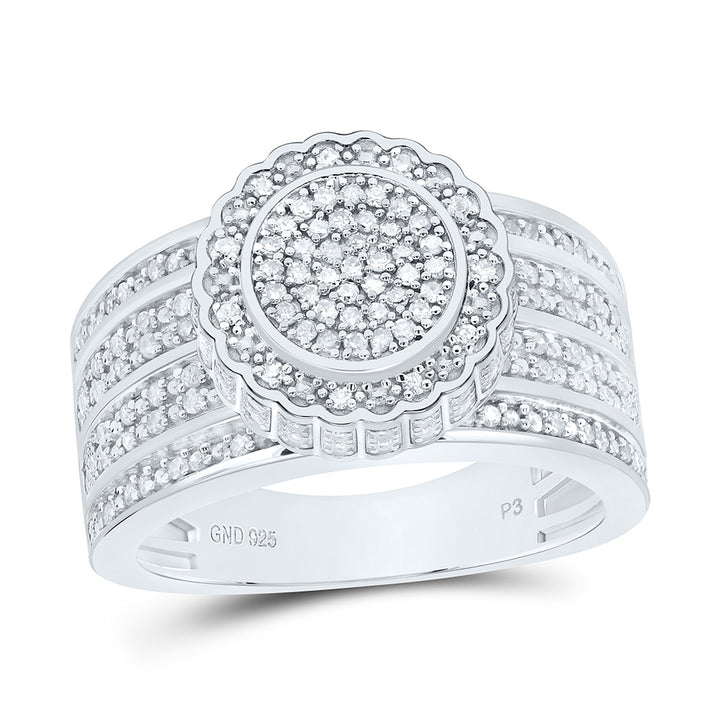 1/2CTW-NAT DIA P3 GIFT ROUND RING Daisy Joyeria