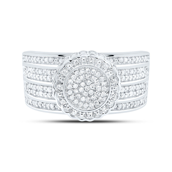 1/2CTW-NAT DIA P3 GIFT ROUND RING Daisy Joyeria