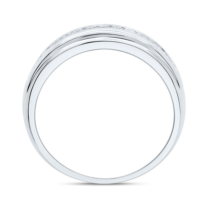 1/3CTW-NAT DIA P3 GIFT MENS BAND Daisy Joyeria