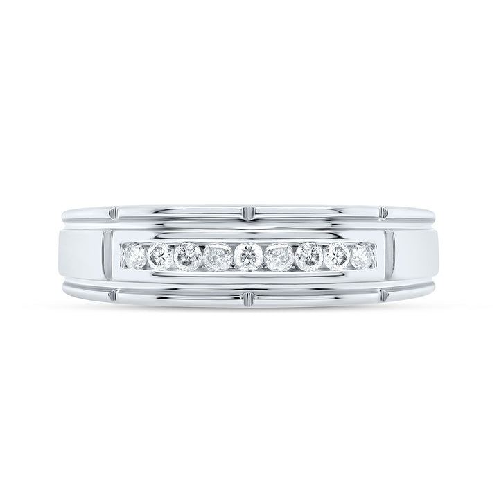 1/4CTW-NAT DIA P3 GIFT MENS BAND Daisy Joyeria