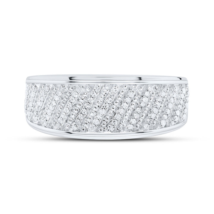 1/3CTW-NAT DIA P3 GIFT MENS BAND Daisy Joyeria