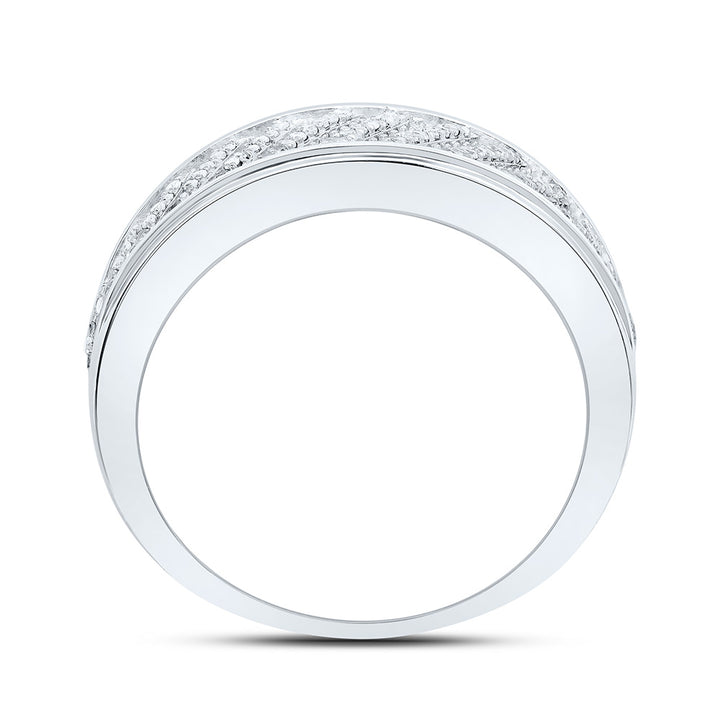 1/3CTW-NAT DIA P3 GIFT MENS BAND Daisy Joyeria