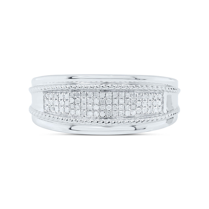 1/4CTW-NAT DIA P3 GIFT MENS BAND Daisy Joyeria