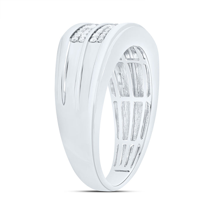 1/3CTW-NAT DIA P3 GIFT MENS BAND Daisy Joyeria