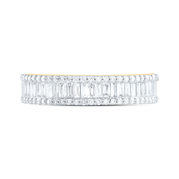7/8CTW-NAT DIA ANA M FASHION LADIES BAGUETTE BAND Daisy Joyeria