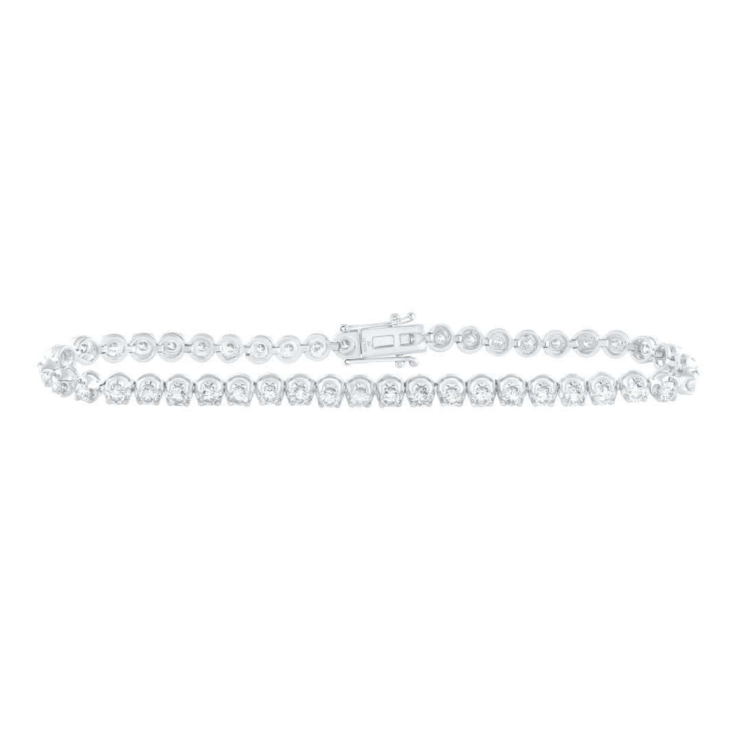 3CTW-NAT DIA ANA M FASHION TENNIS BRACELET (7 INCH) Daisy Joyeria