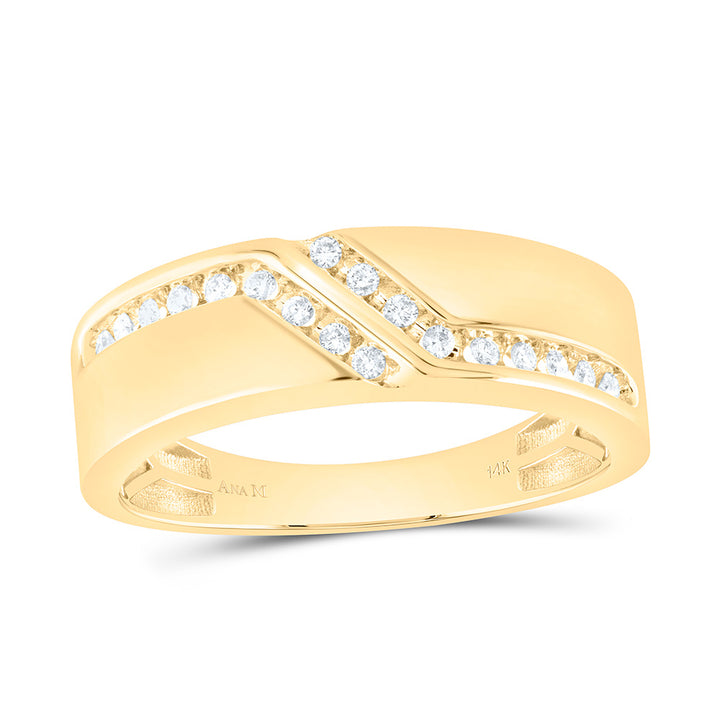 3/4CTW-NAT DIA ANA M SQUARE TRIO SET Daisy Joyeria