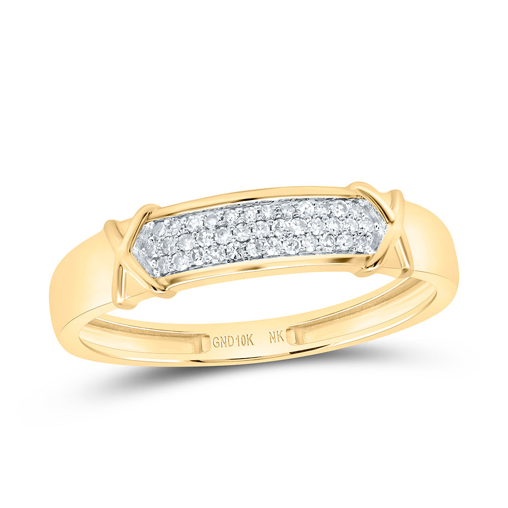 3/8CTW-NAT DIA NK HEART TRIO SET Daisy Joyeria