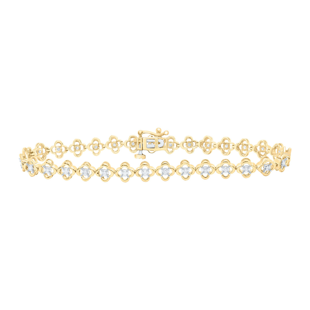 1/3CTW-NAT DIA P2 GIFT LADIES BRACELET (7 INCH) Daisy Joyeria