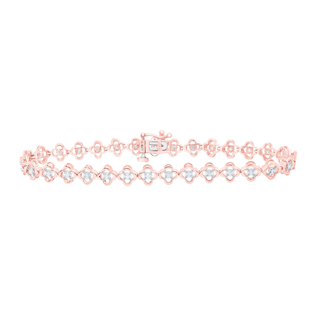 1/3CTW-NAT DIA P2 GIFT LADIES BRACELET (7 INCH) Daisy Joyeria