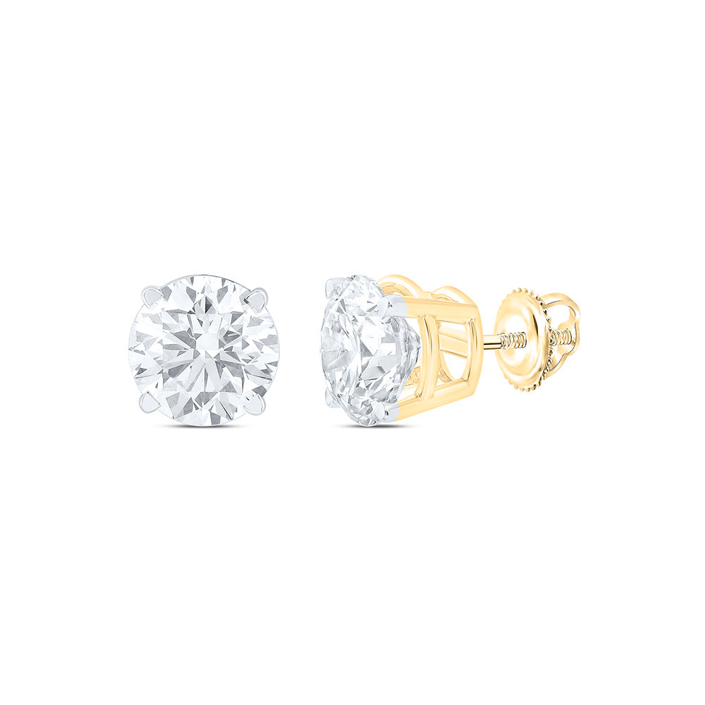 3CTW-NAT DIA SUPREME STUD EARRING Daisy Joyeria