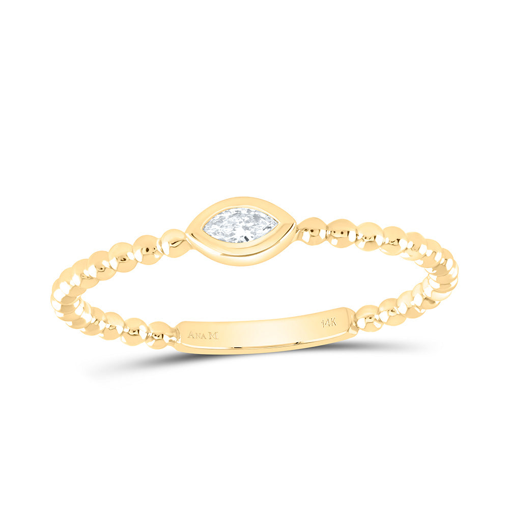 1/20CTW-NAT DIA MQ-I1 FASHION MARQUISE LADIES RING Daisy Joyeria