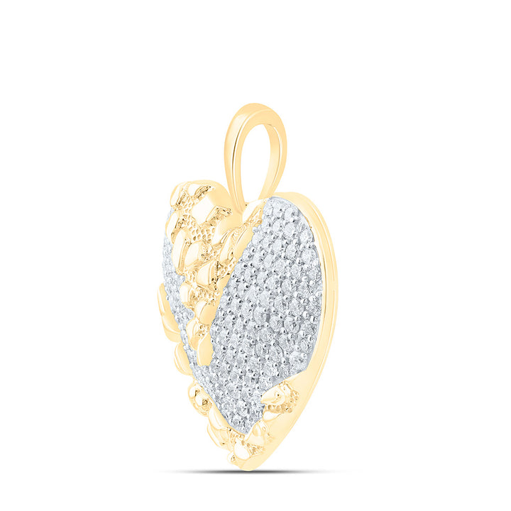 1 CTW-NAT DIA CN FASHION HEART PENDANT Daisy Joyeria