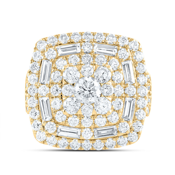 4CTW-NAT DIA ANA M ELITE 3/8CTW-CRD CUSHION DOUBLE HALO BRIDAL RING Daisy Joyeria