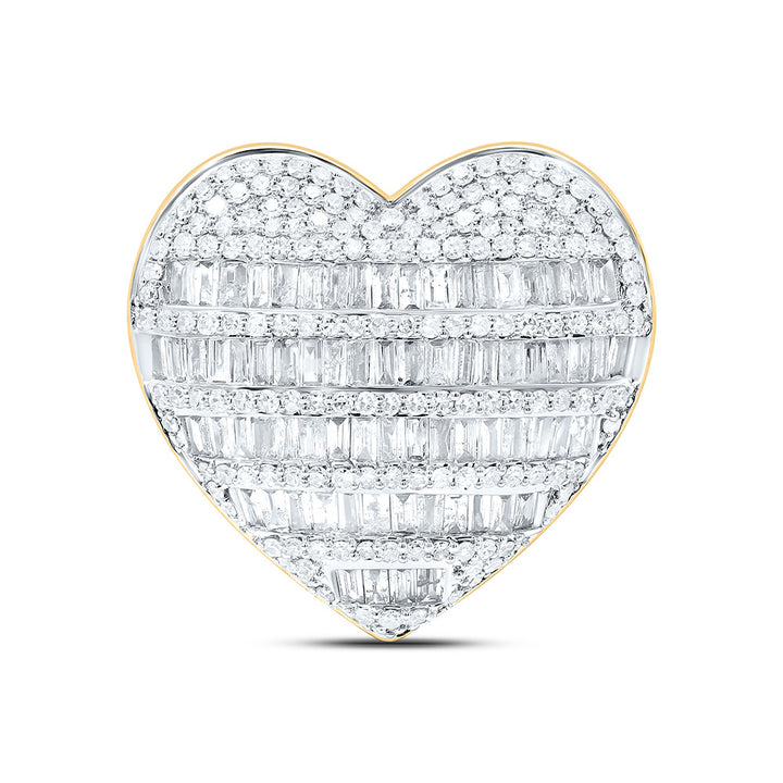 1CTW-NAT DIA NK FASHION HEART RING Daisy Joyeria