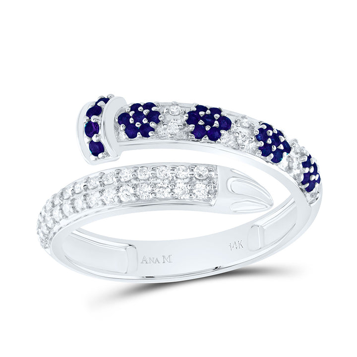 1/5CTW-NAT DIA ANA M 1/5CTW-RD-BS NAT GEM  RING Daisy Joyeria