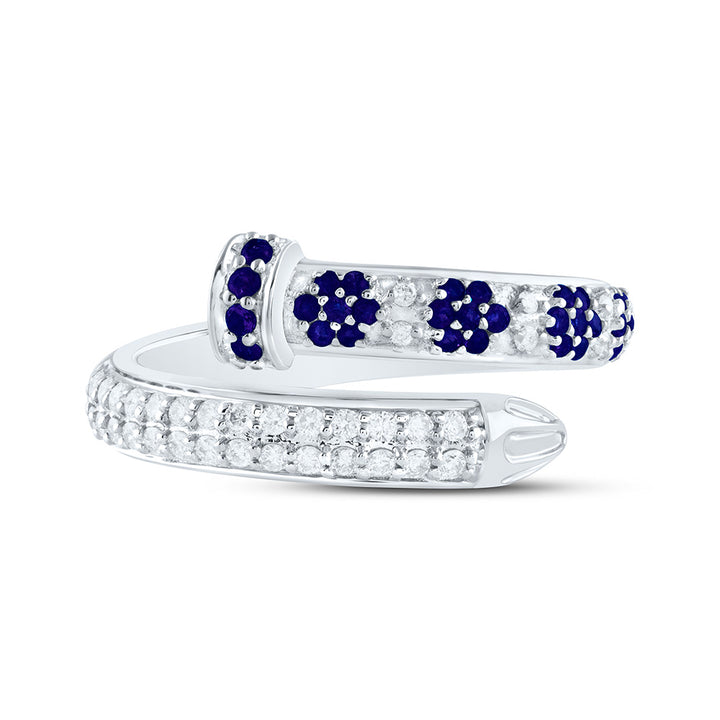 1/5CTW-NAT DIA ANA M 1/5CTW-RD-BS NAT GEM  RING Daisy Joyeria