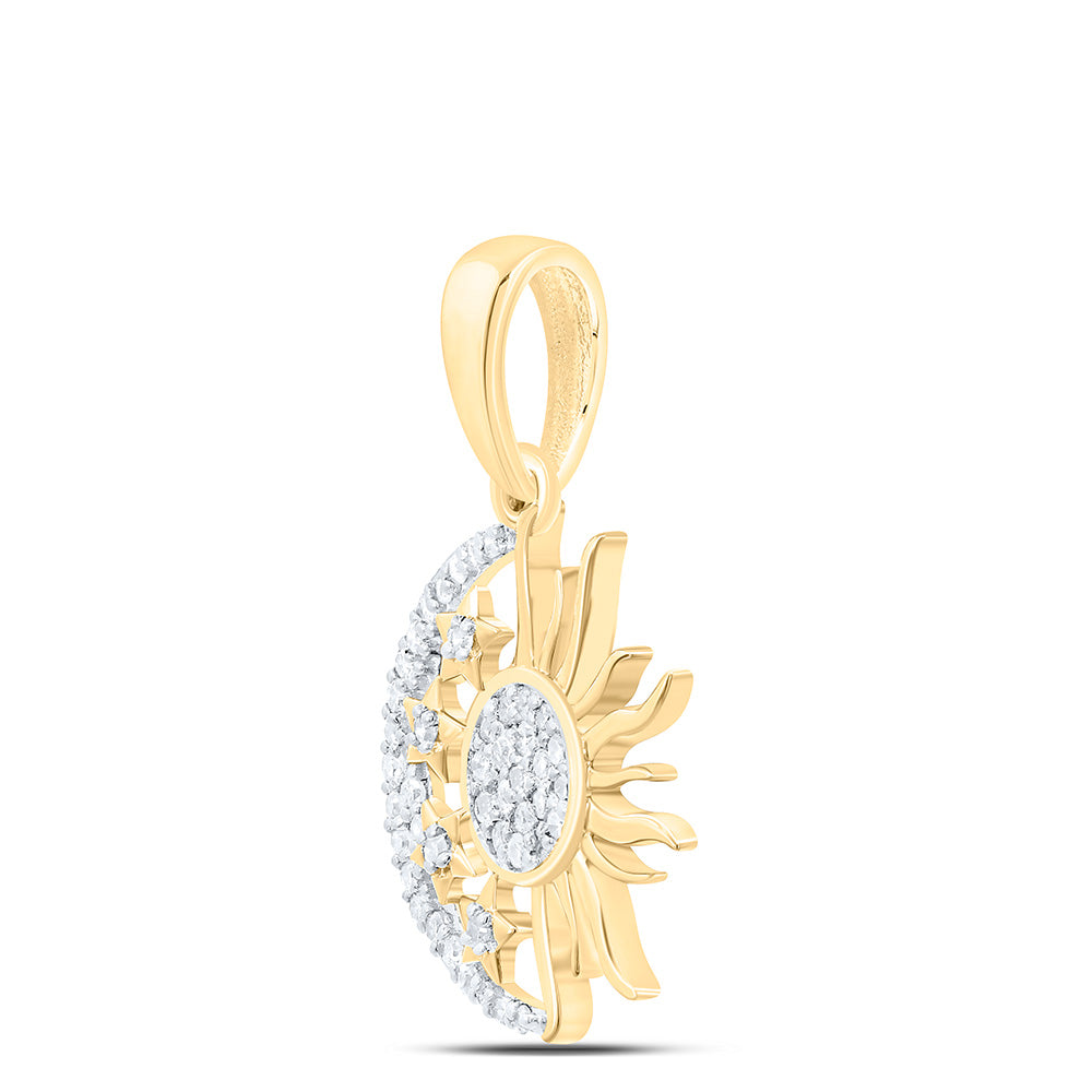 1/5CTW-NAT DIA P1 GIFT PENDANT Daisy Joyeria