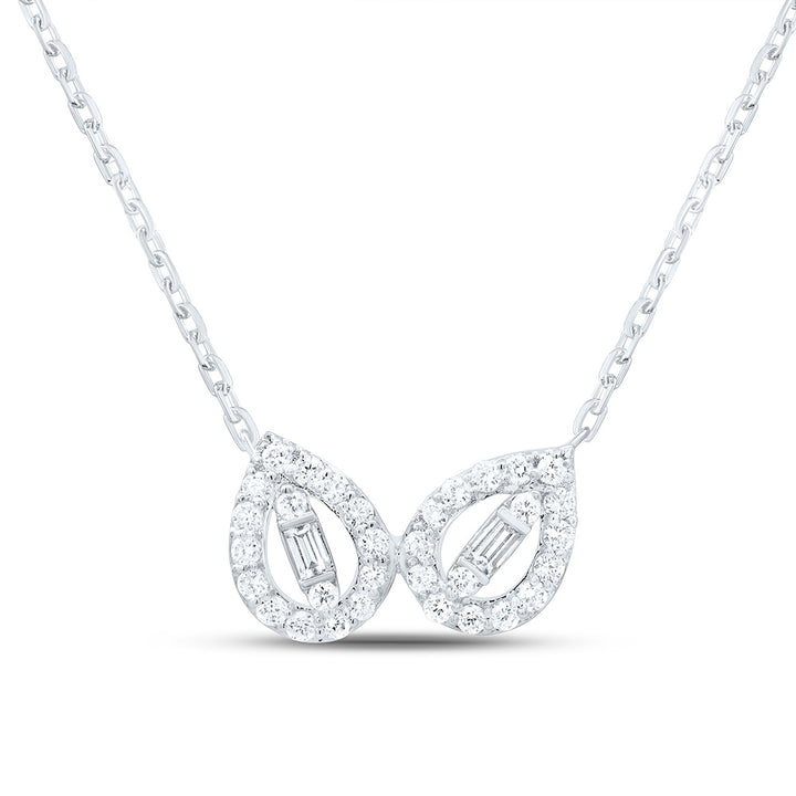 1/5CTW-NAT DIA ANA M FASHION NECKLACE (18 INCH) Daisy Joyeria