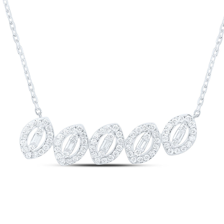 1/2CTW-NAT DIA ANA M FASHION NECKLACE (18 INCH) Daisy Joyeria
